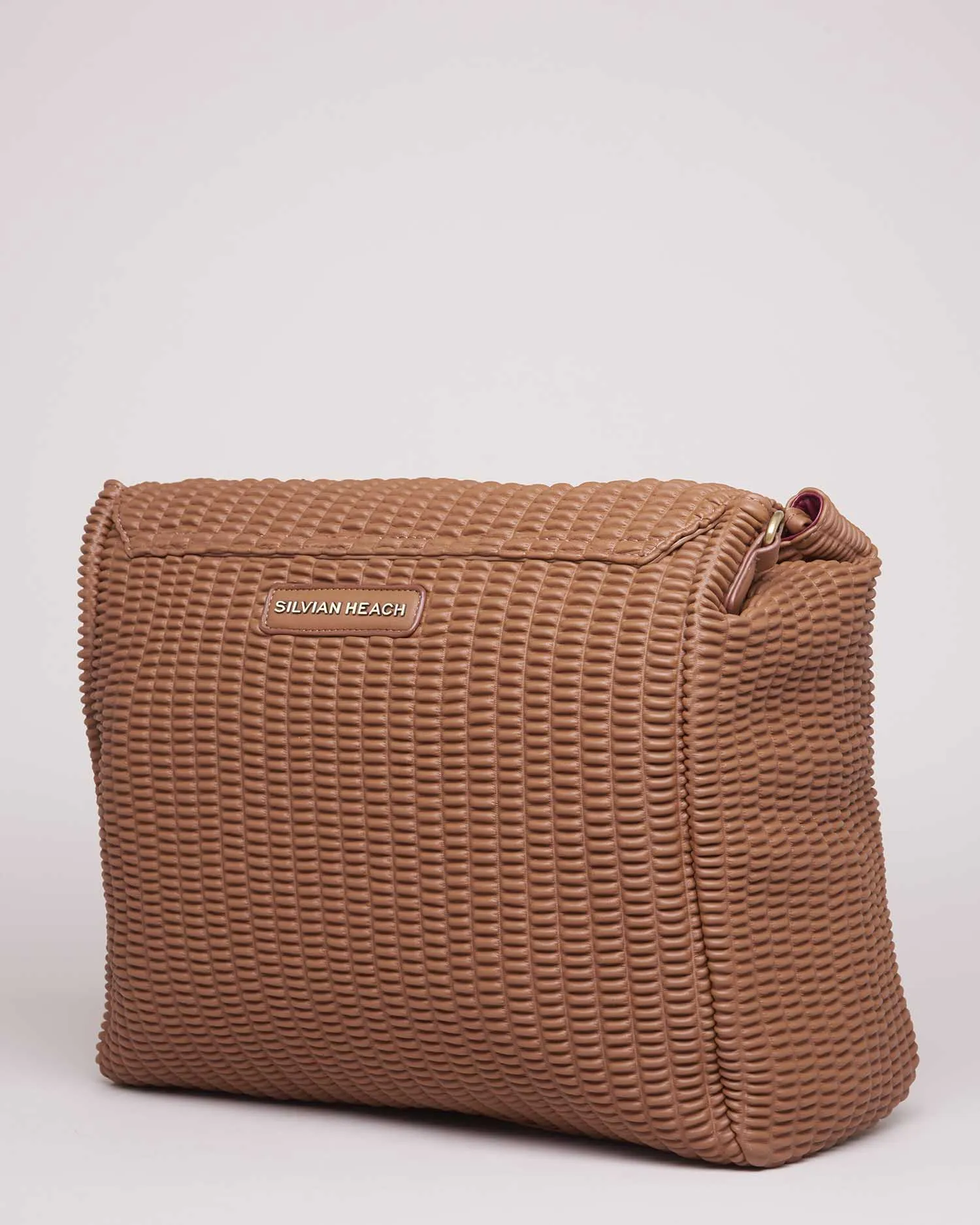 Tote bag honeycomb effect