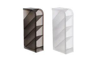 Transparent Grid Desk Organizer
