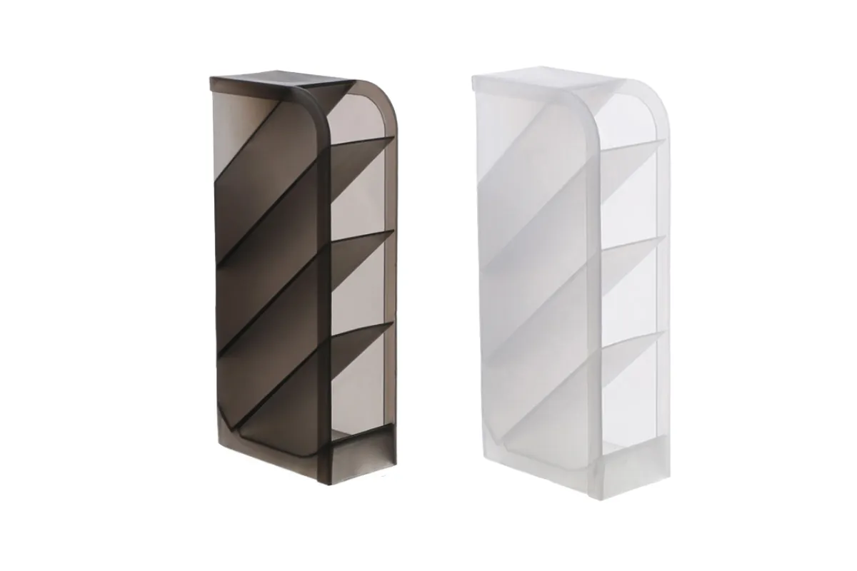 Transparent Grid Desk Organizer