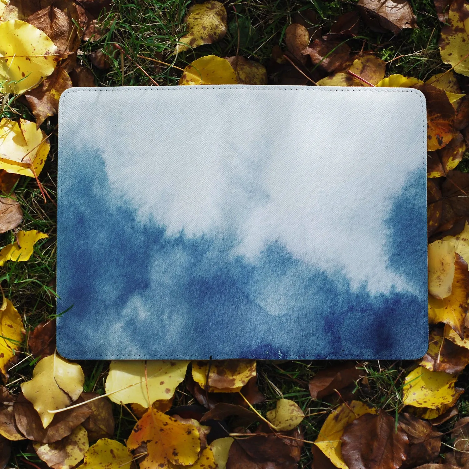 Travel Wallet - Abstract Ink Painting