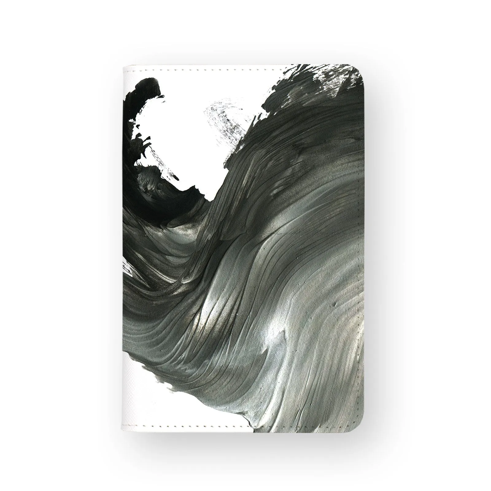 Travel Wallet - Abstract Ink Painting