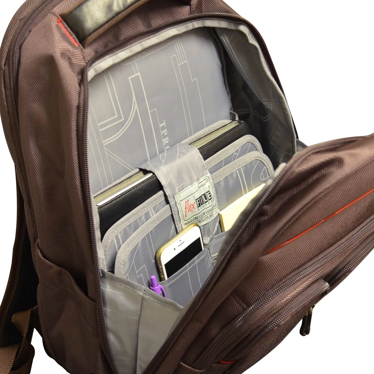 Travelers Club 19In Flex-File Checkpoint-Friendly Laptop Backpack