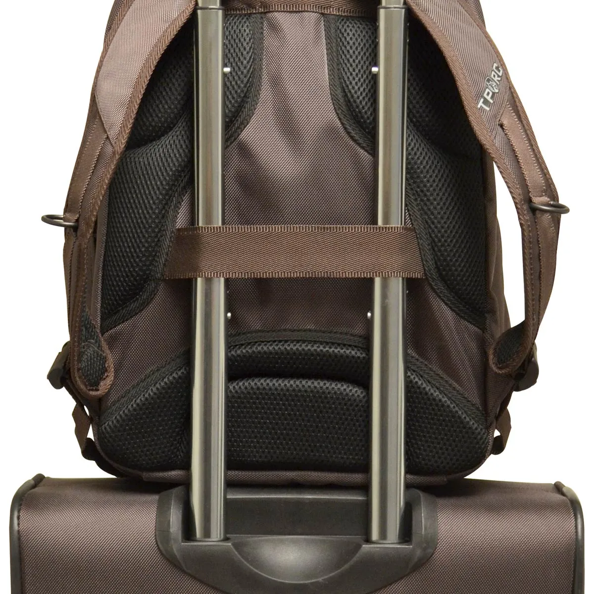 Travelers Club 19In Flex-File Checkpoint-Friendly Laptop Backpack