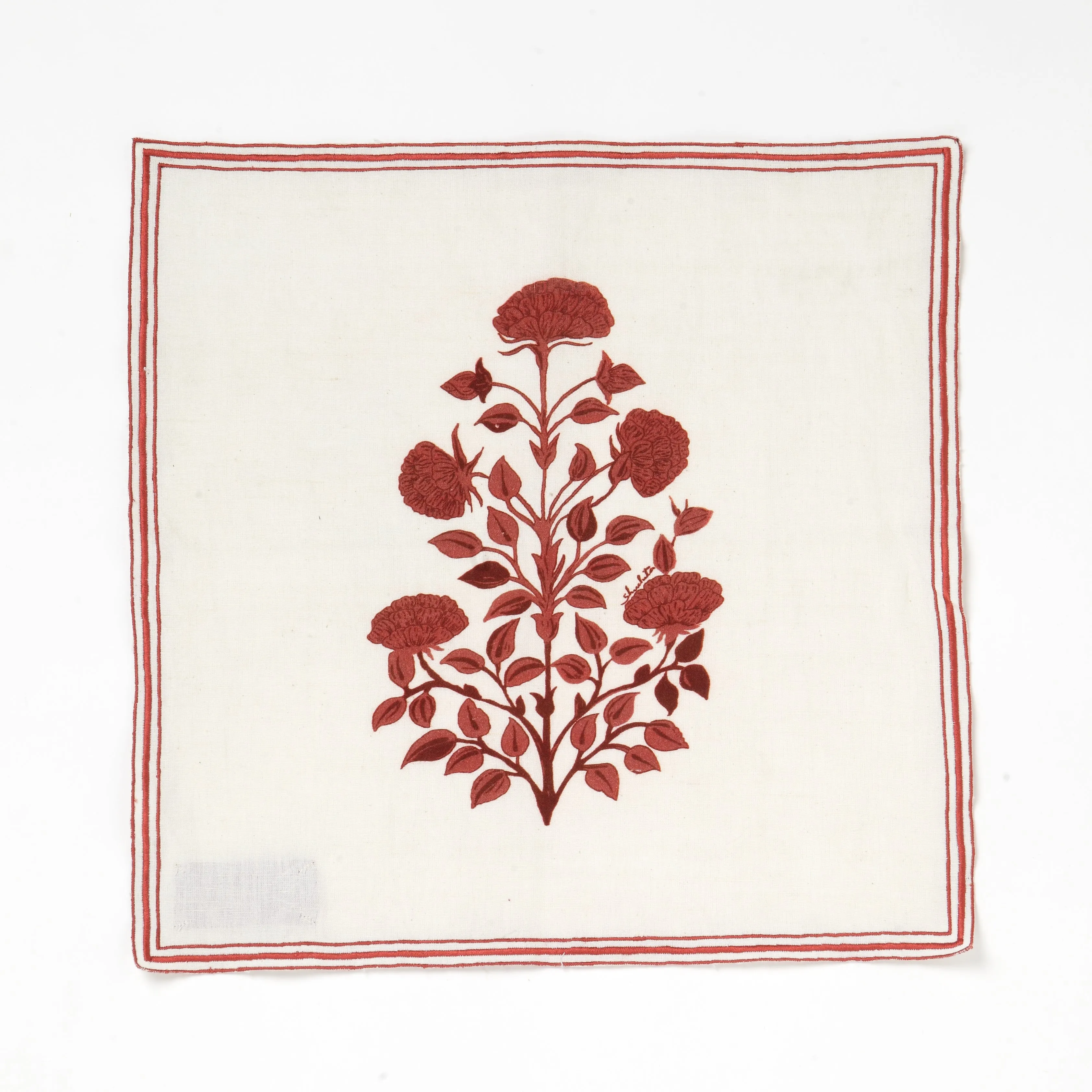 Tripolia Lapiz Linen Cotton Napkin Set of 4