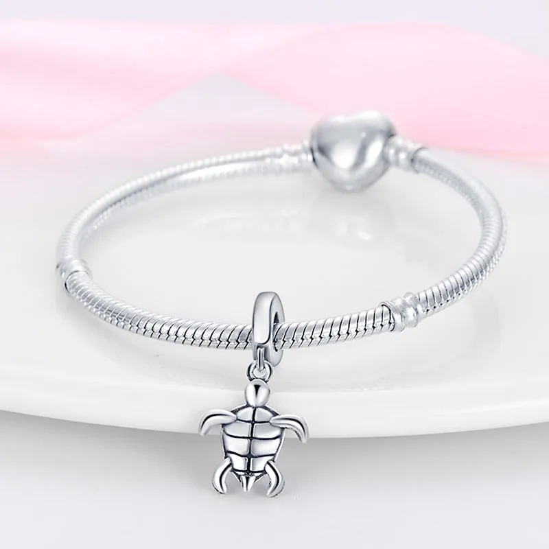 Turtle Luminous Charm Beads (Glows in the dark)