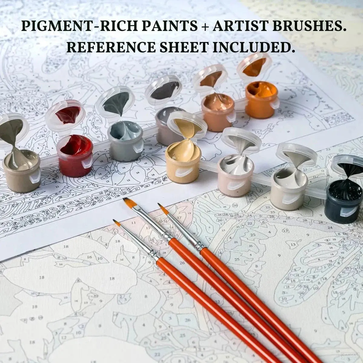 Two Friends - Great Dane Painting by Numbers Kit