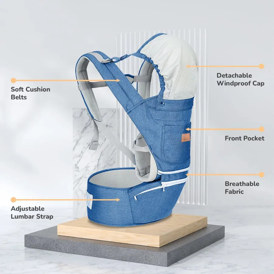 Upsy Daisy Ergo 8-in-1 Hip Seat Baby Carrier
