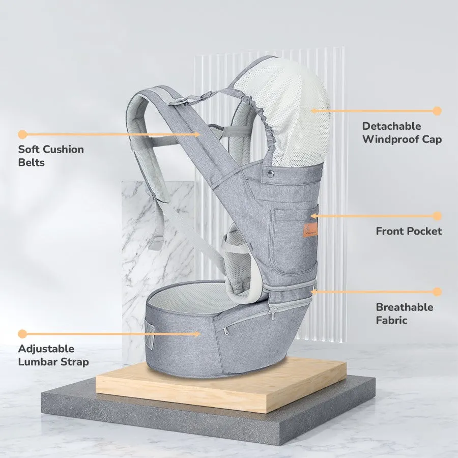 Upsy Daisy Ergo 8-in-1 Hip Seat Baby Carrier