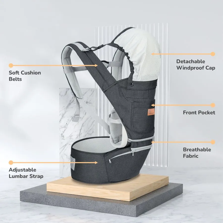 Upsy Daisy Ergo 8-in-1 Hip Seat Baby Carrier