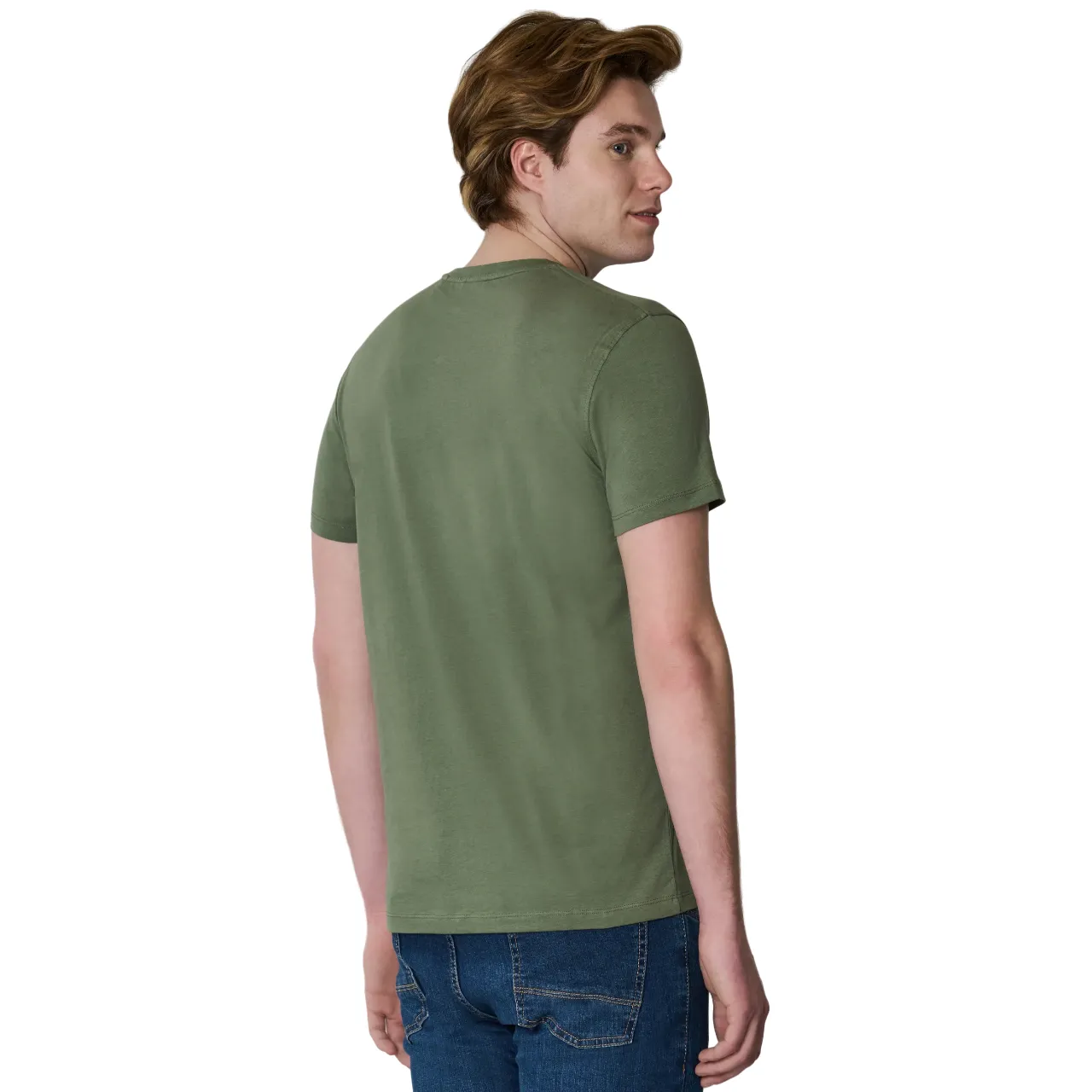 U.S. Polo Assen maglietta manica corta da uomo Mick 49351 EH33 141 verde