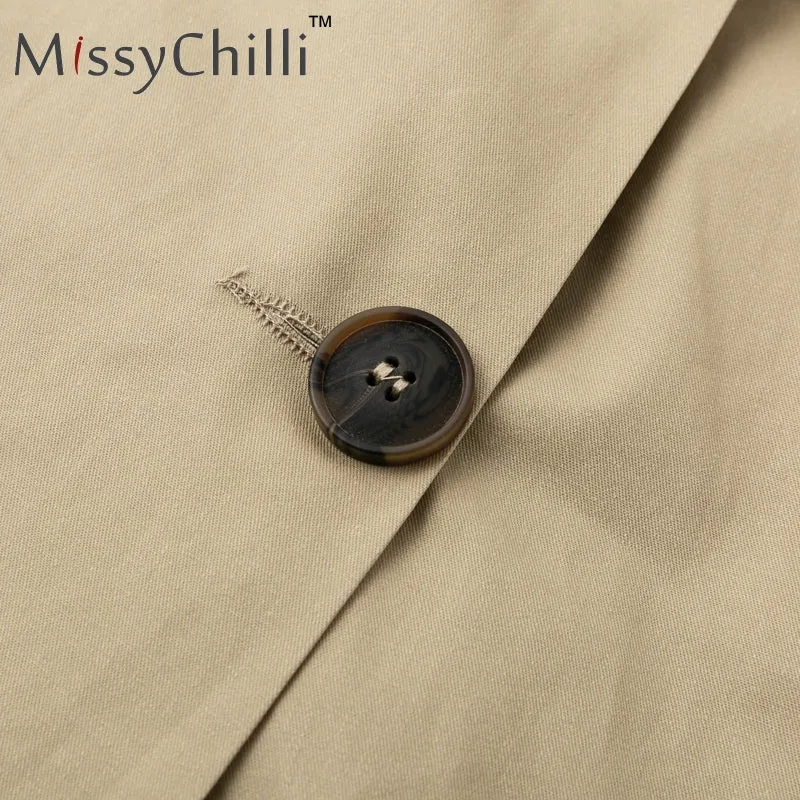 VenusFox Elegant casual backless Sexy button belt summer dress