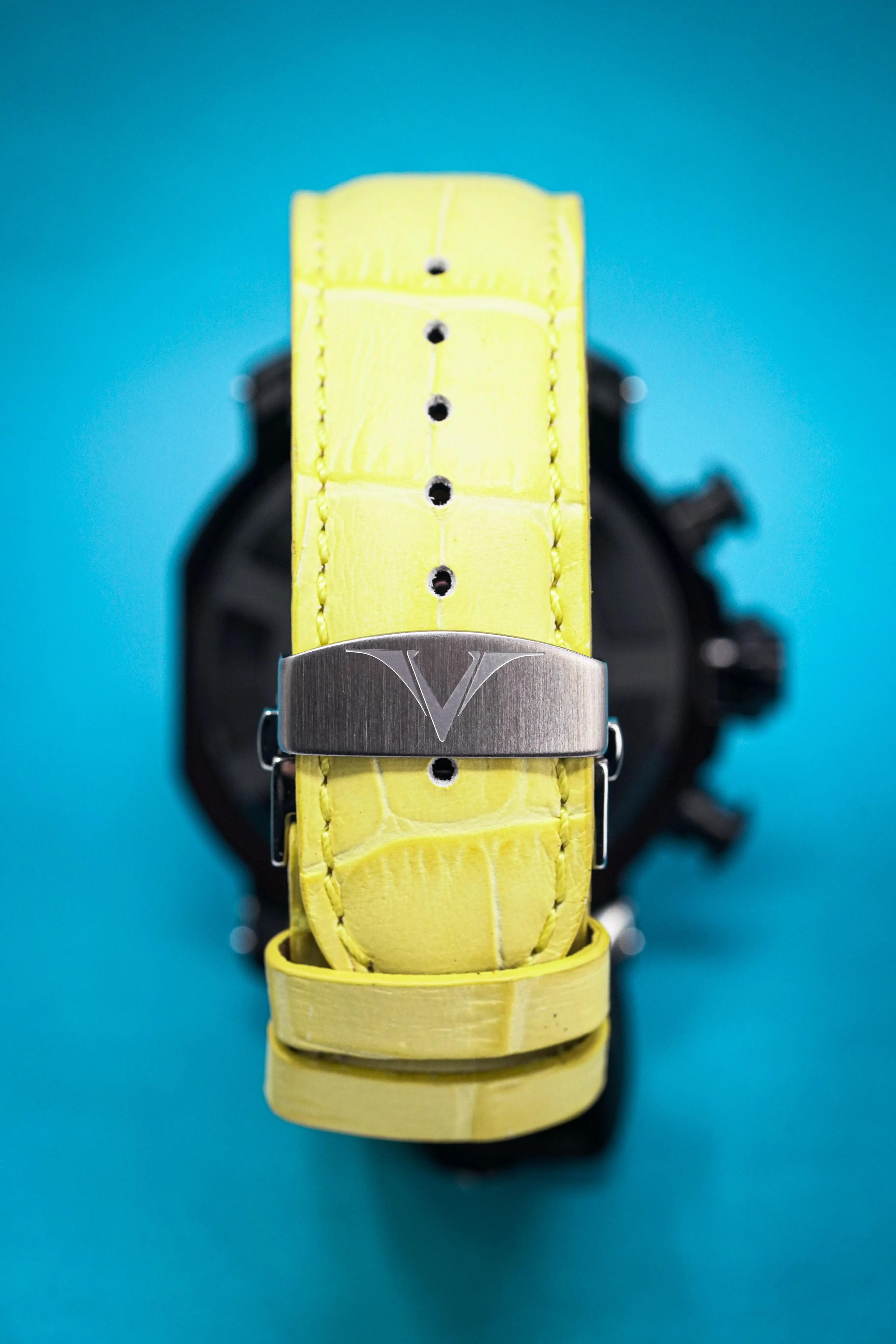 Visconti Chronograph Watch Full Dive 500M Yellow KW51-05