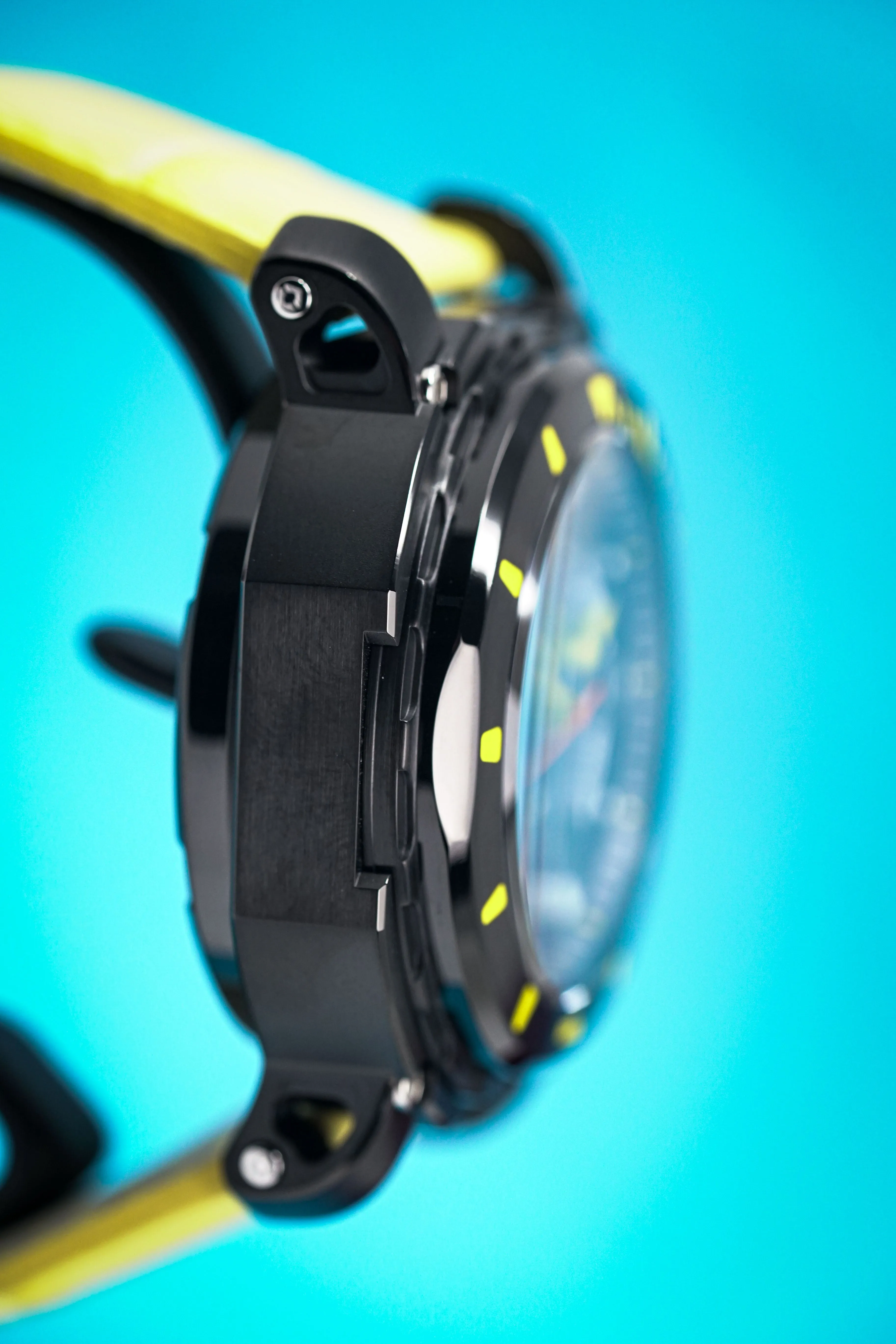 Visconti Chronograph Watch Full Dive 500M Yellow KW51-05