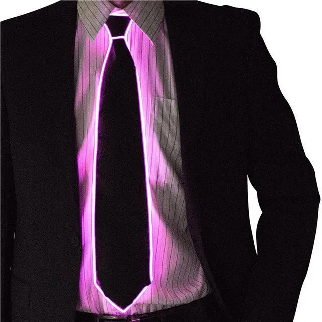 Voice-activated ray tie show costume props with music