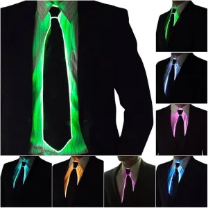 Voice-activated ray tie show costume props with music
