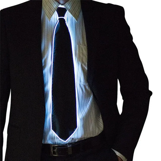 Voice-activated ray tie show costume props with music