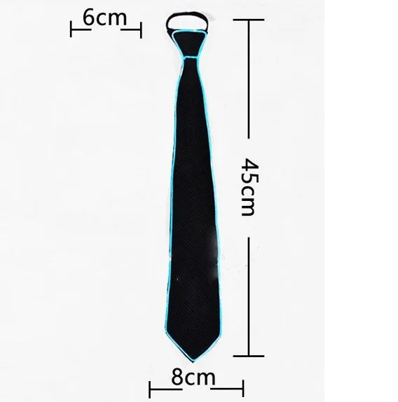 Voice-activated ray tie show costume props with music