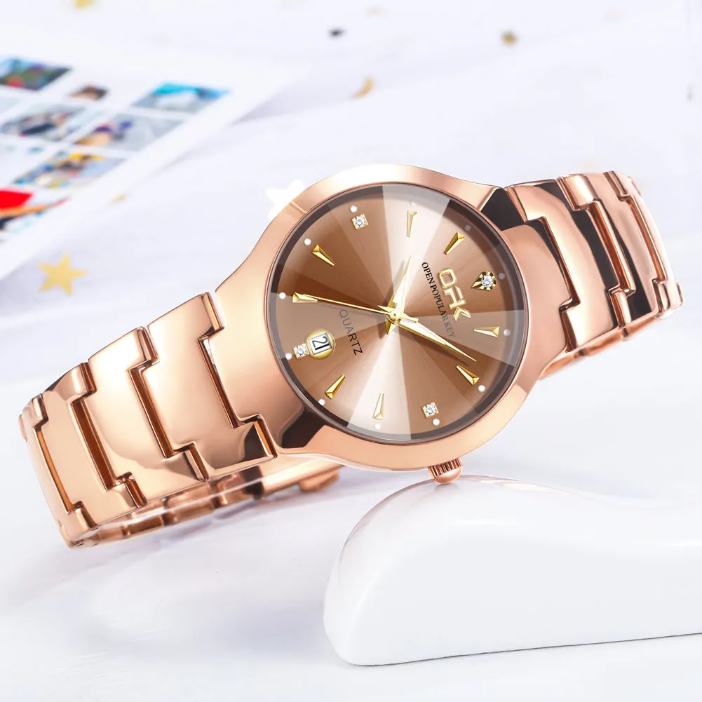 Waterproof luminous watch W06OPK88105M-RD