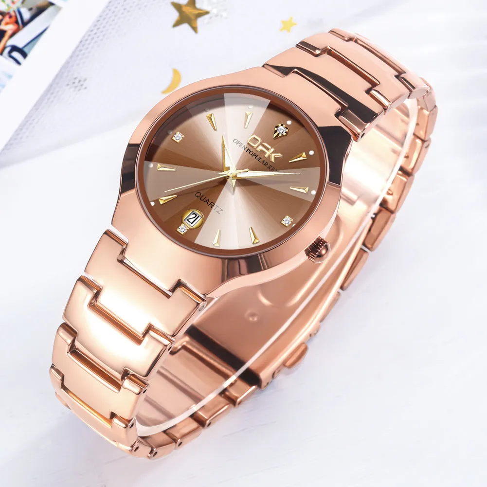Waterproof luminous watch W06OPK88105M-RD