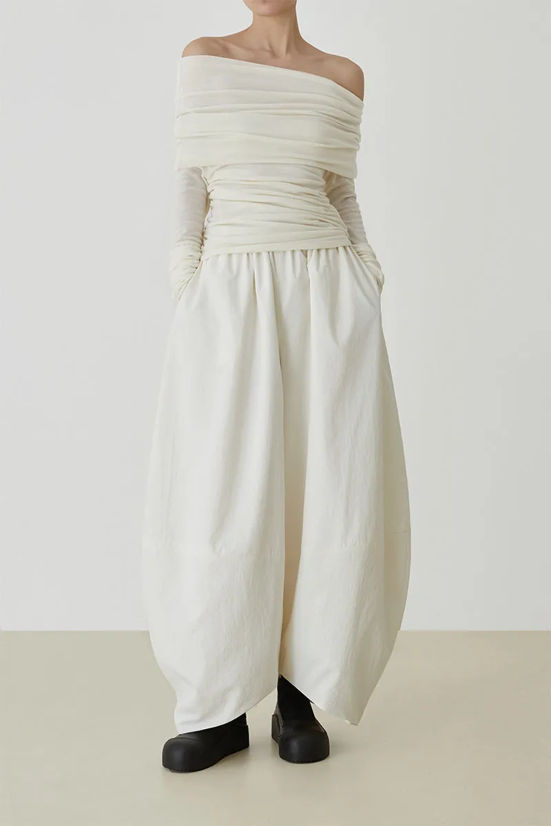 Wear More Pleated Knit Tops
