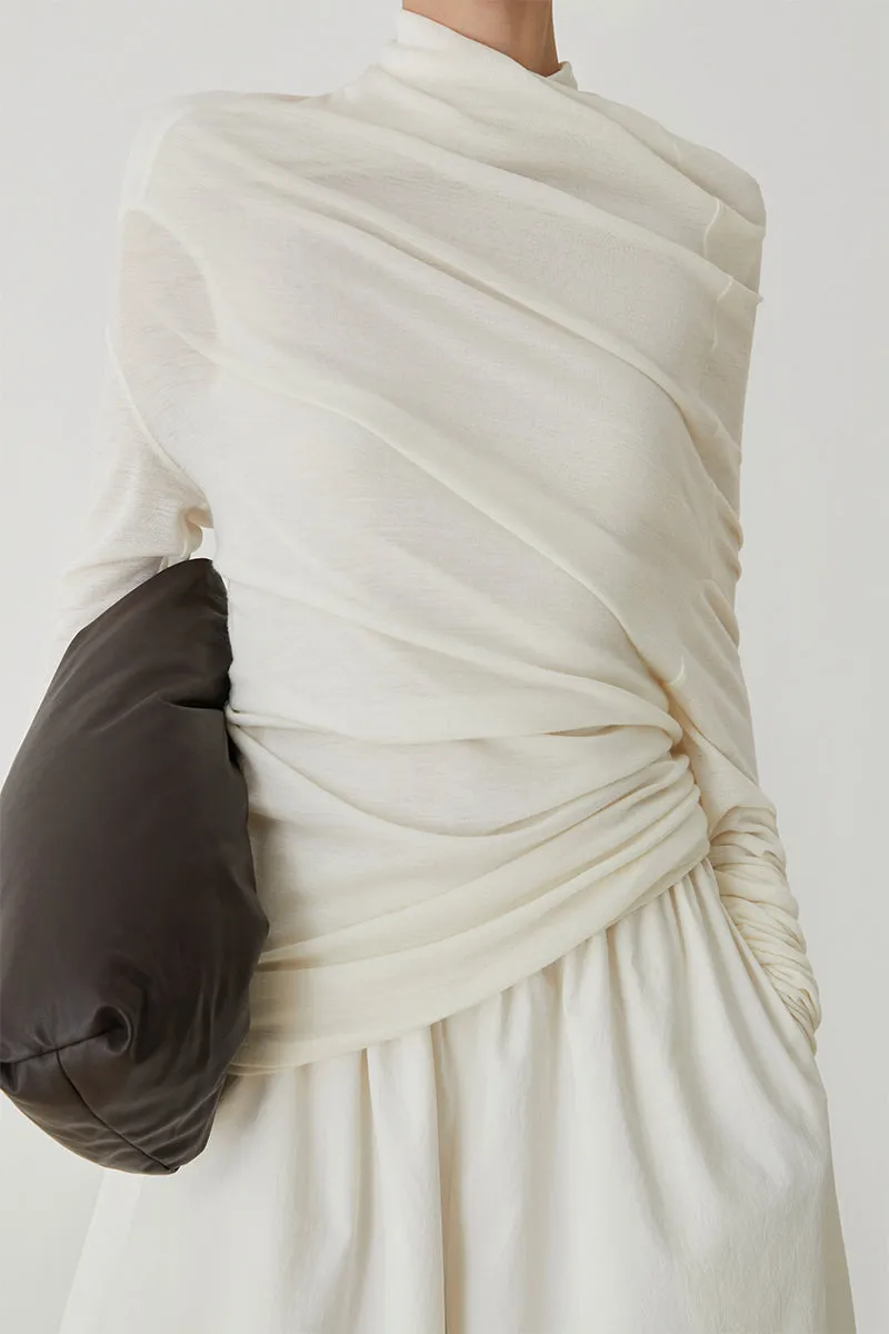 Wear More Pleated Knit Tops