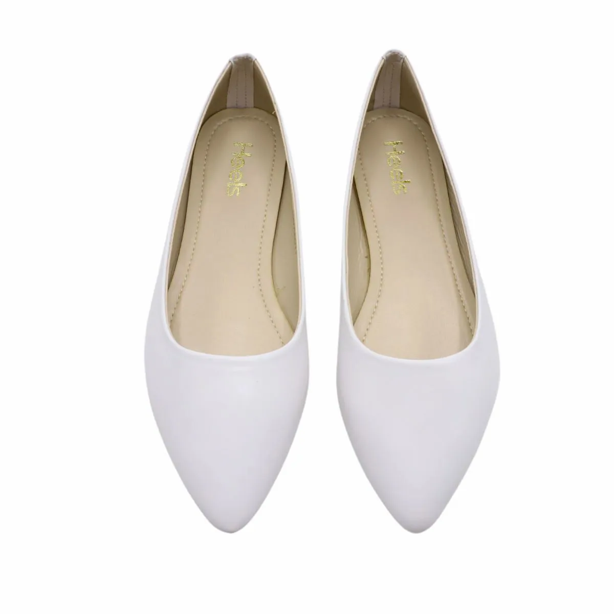White Casual Pumps L00900011