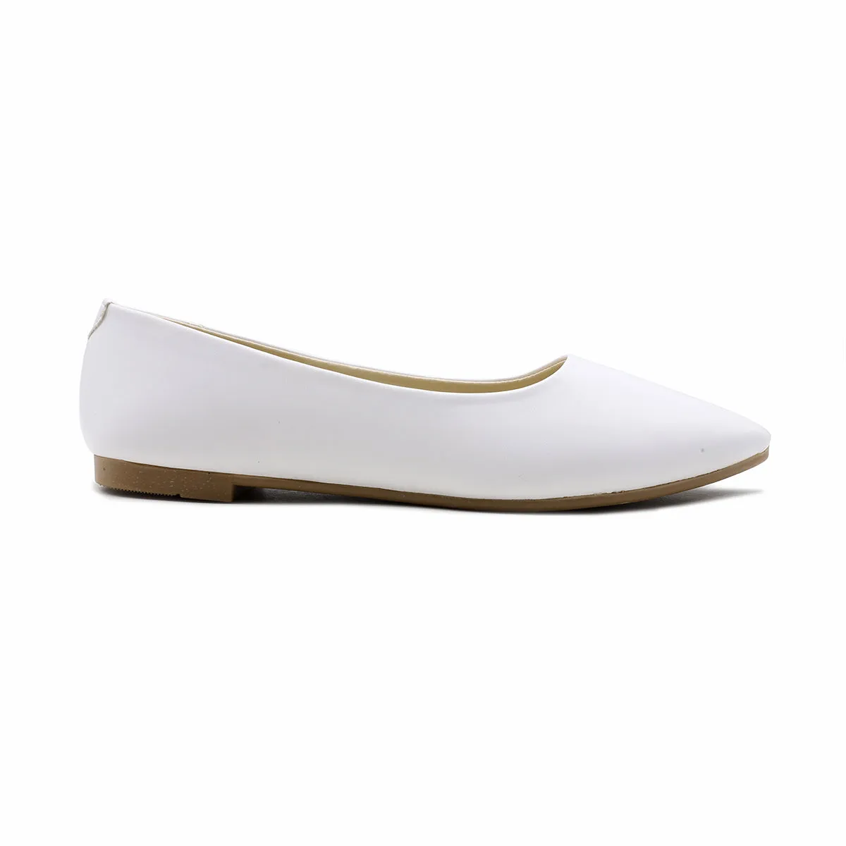 White Casual Pumps L00900011