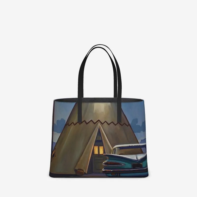 WigWam Nocturne Leather Tote