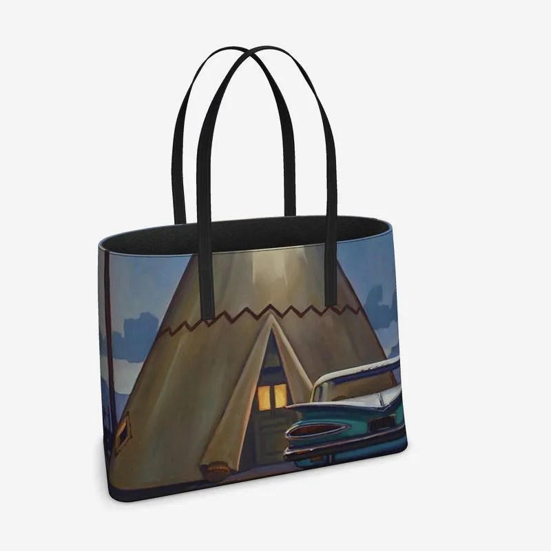 WigWam Nocturne Leather Tote