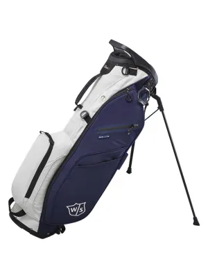 Wilson Staff EXO Lite Stand Bag - Navy/White