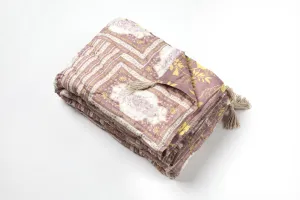 YELLOW SAPPHIRE Reversible Silk Cotton Quilt